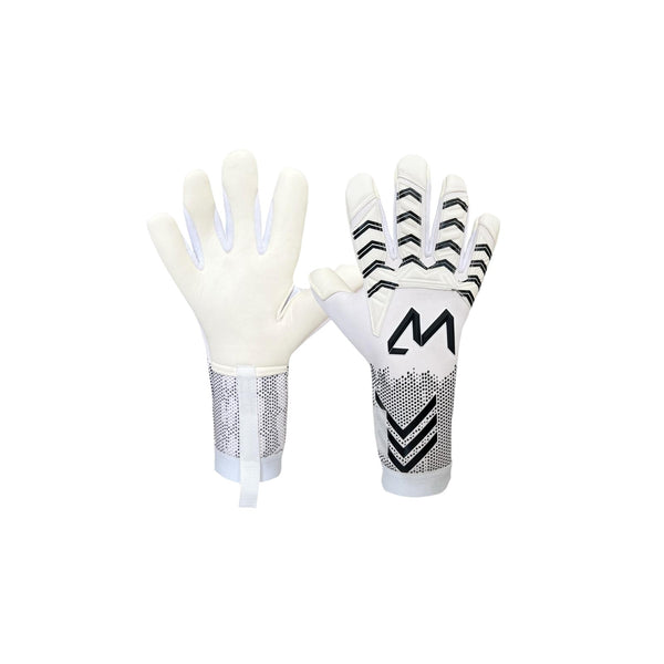 SISU Gecko Pro goalkeeper gloves white black gecko negative cut – AM Gloves