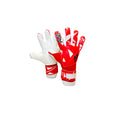 AM Venum 2.0 goalkeeper gloves red white roll-negative hybrid cut palm and backhand – AM Gloves